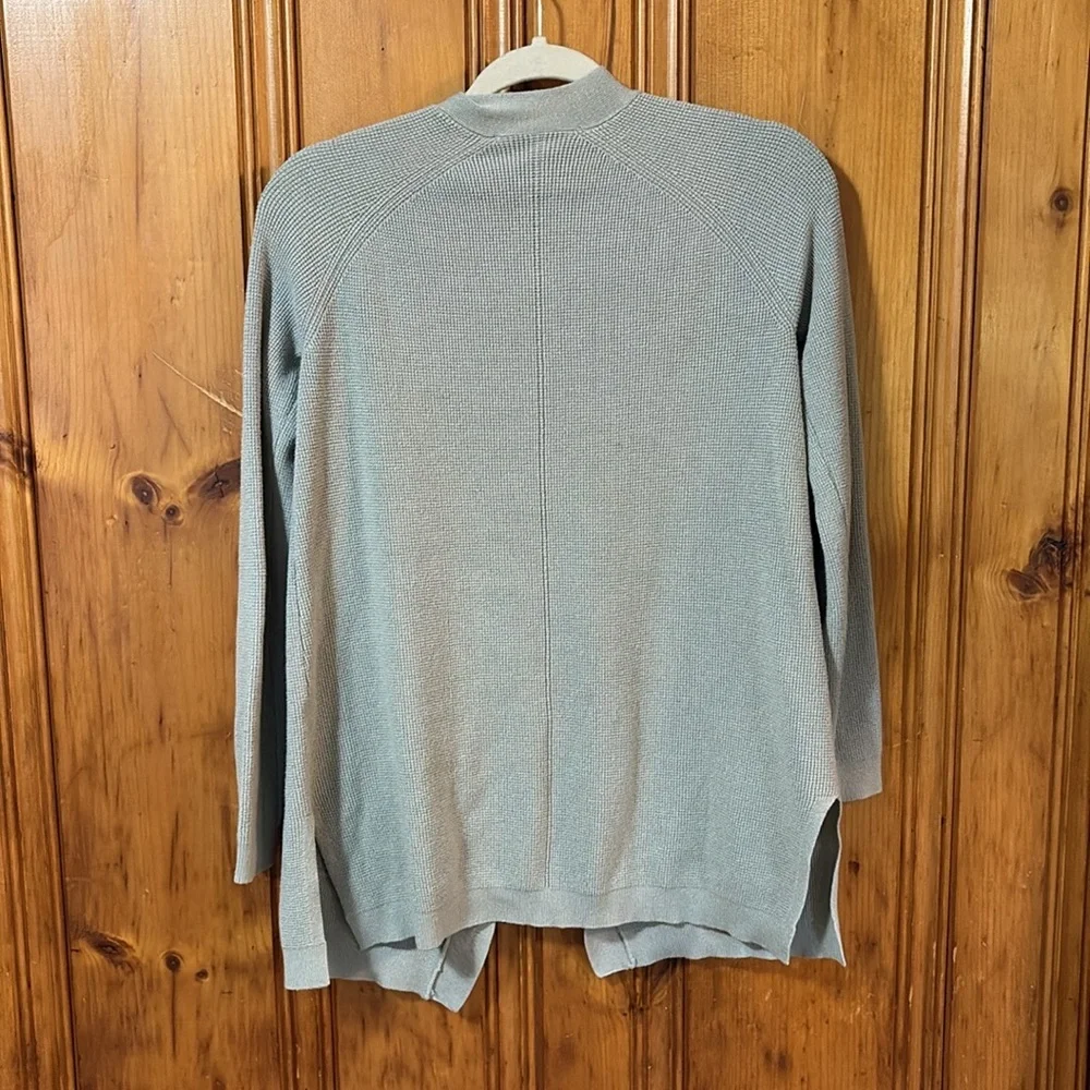 Cyrus Light Green Open-Front Cardigan - Size Small - Picture 5 of 5